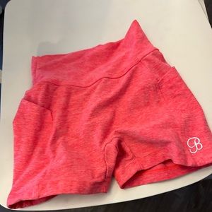 Bombshell sportswear curve shorts size xs coral gently used